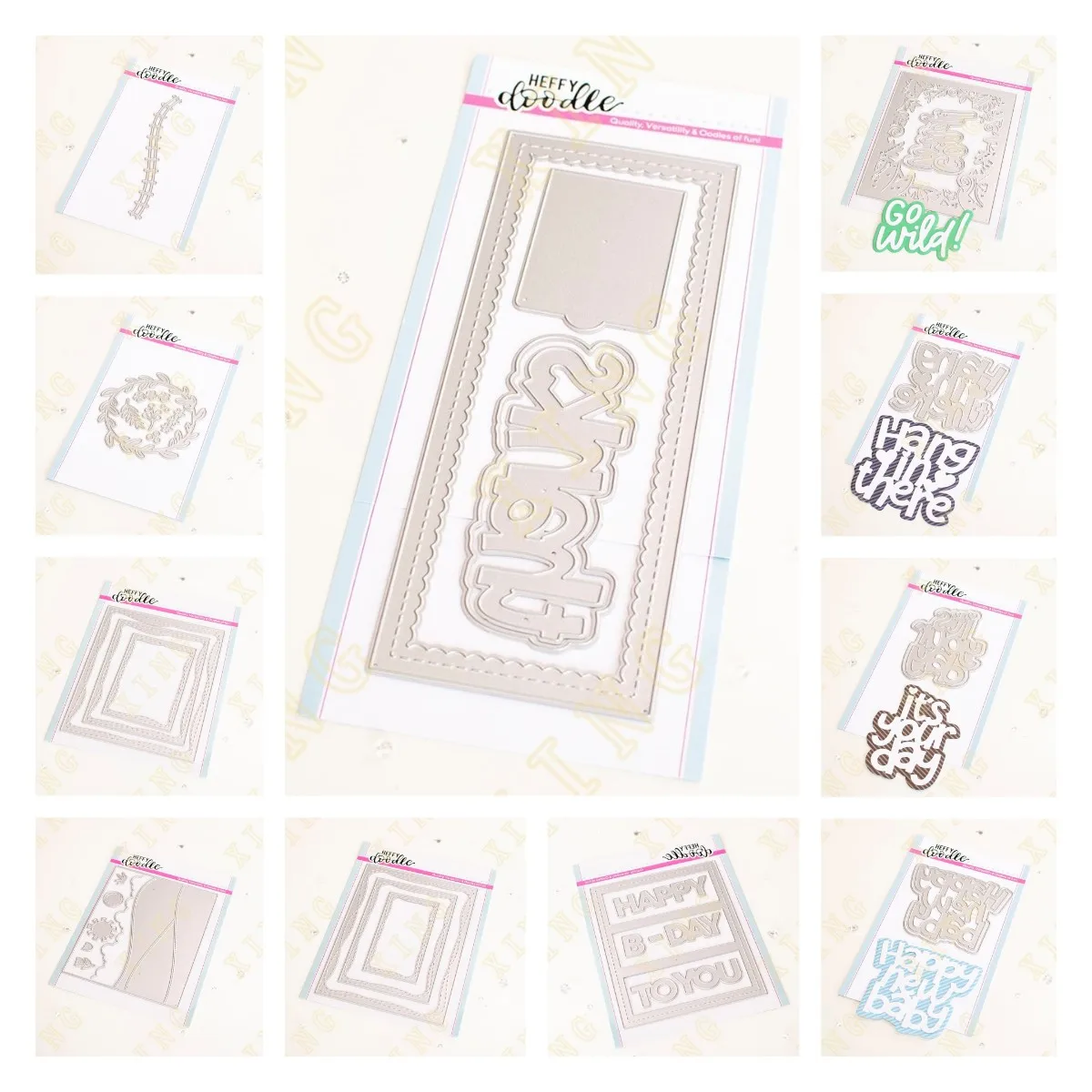 

Rectangles Scalloped Fence Border Leafy Laurel Circle 2022 New Metal Cutting Dies Scrapbook Diary Decoration Embossing Template