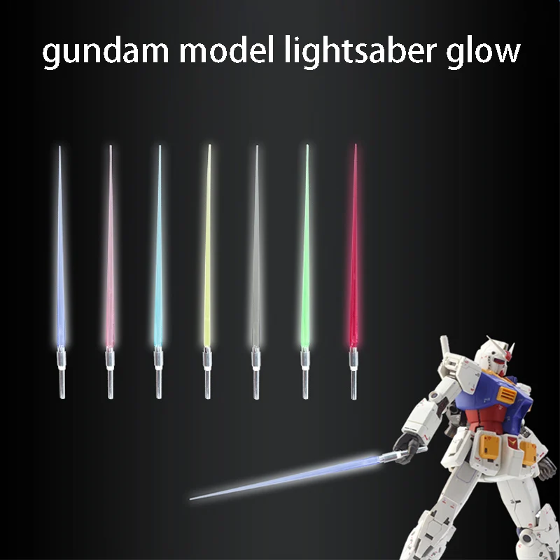 Glow Anime Action Figure Assembly Model Toys Collectible Mod
