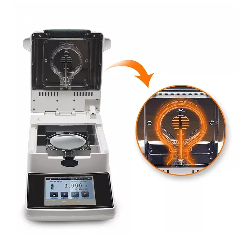 WEIAI LCD 110 г 0 001 цифровой измеритель влажности лабораторный баланс пищевая кукуруза