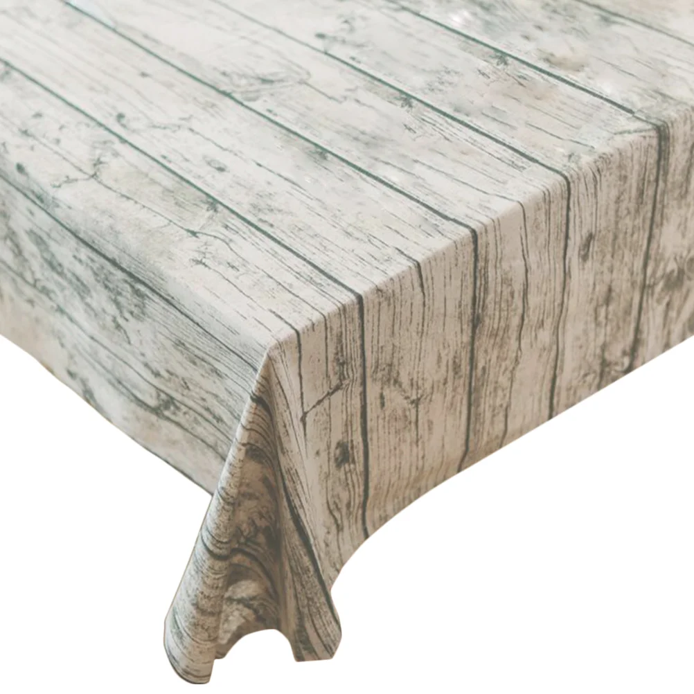 

Picnic Table Cover Style Grain Pattern Birthday Tablecloth