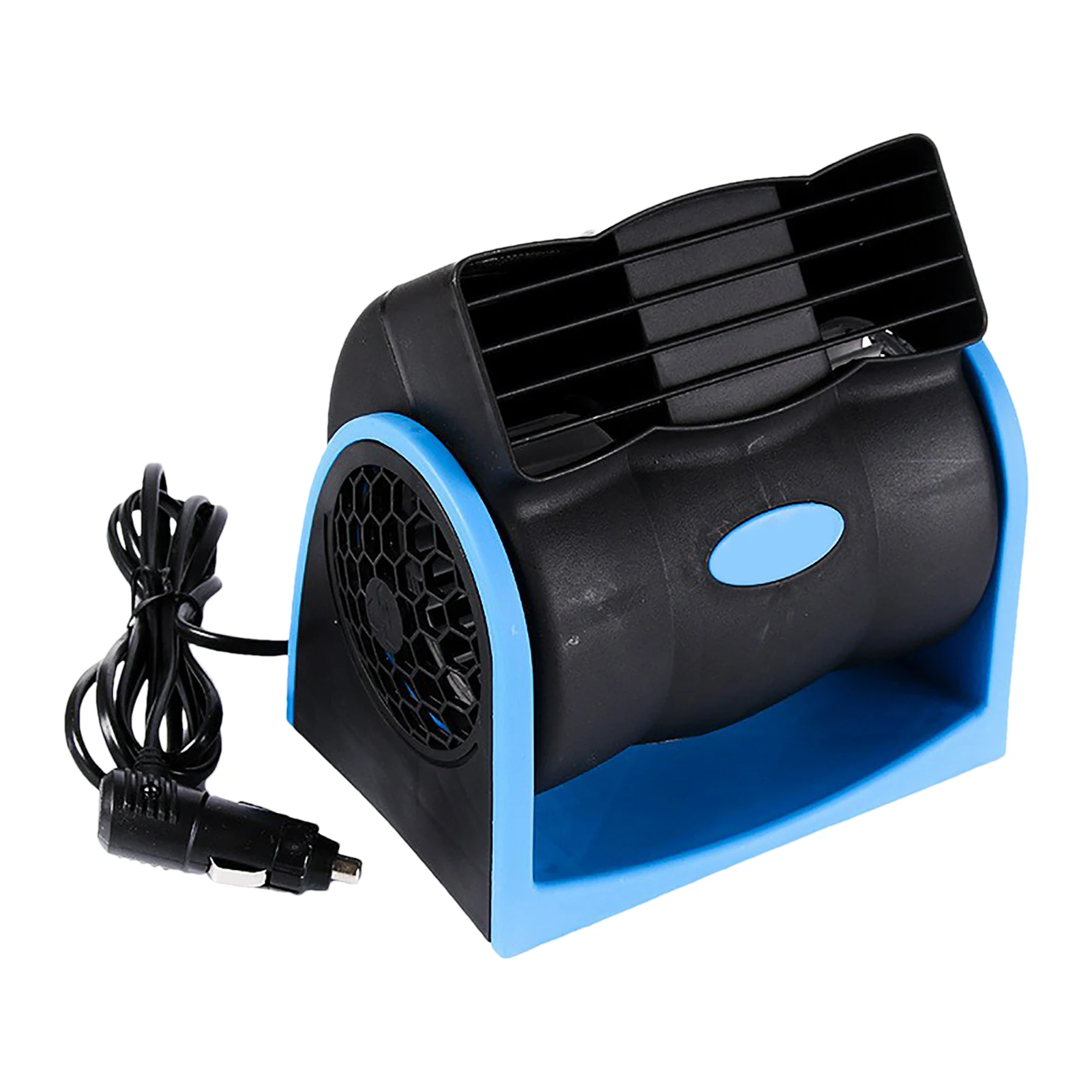 Bladeless Portable Car Fan 12/24V Adjustable 2 Wind Speed Electric Fan For Air Circulation Adjustable Car Air Conditioner