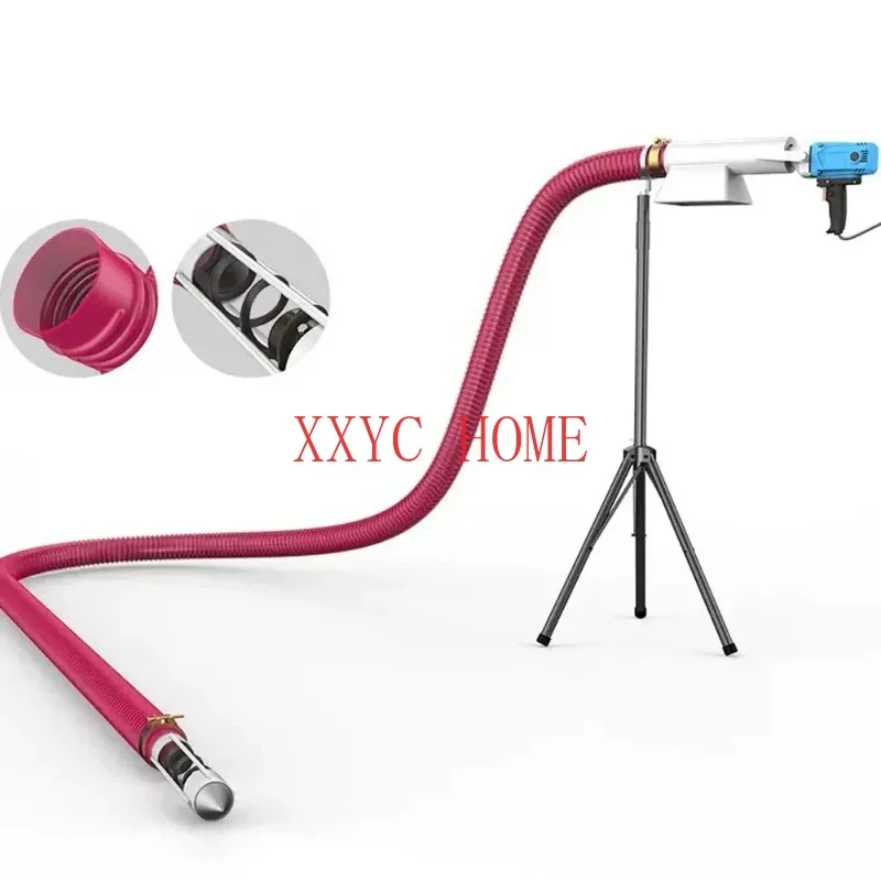 Большой шнековый винтовой конвейер машина для всасывания зерна подающий