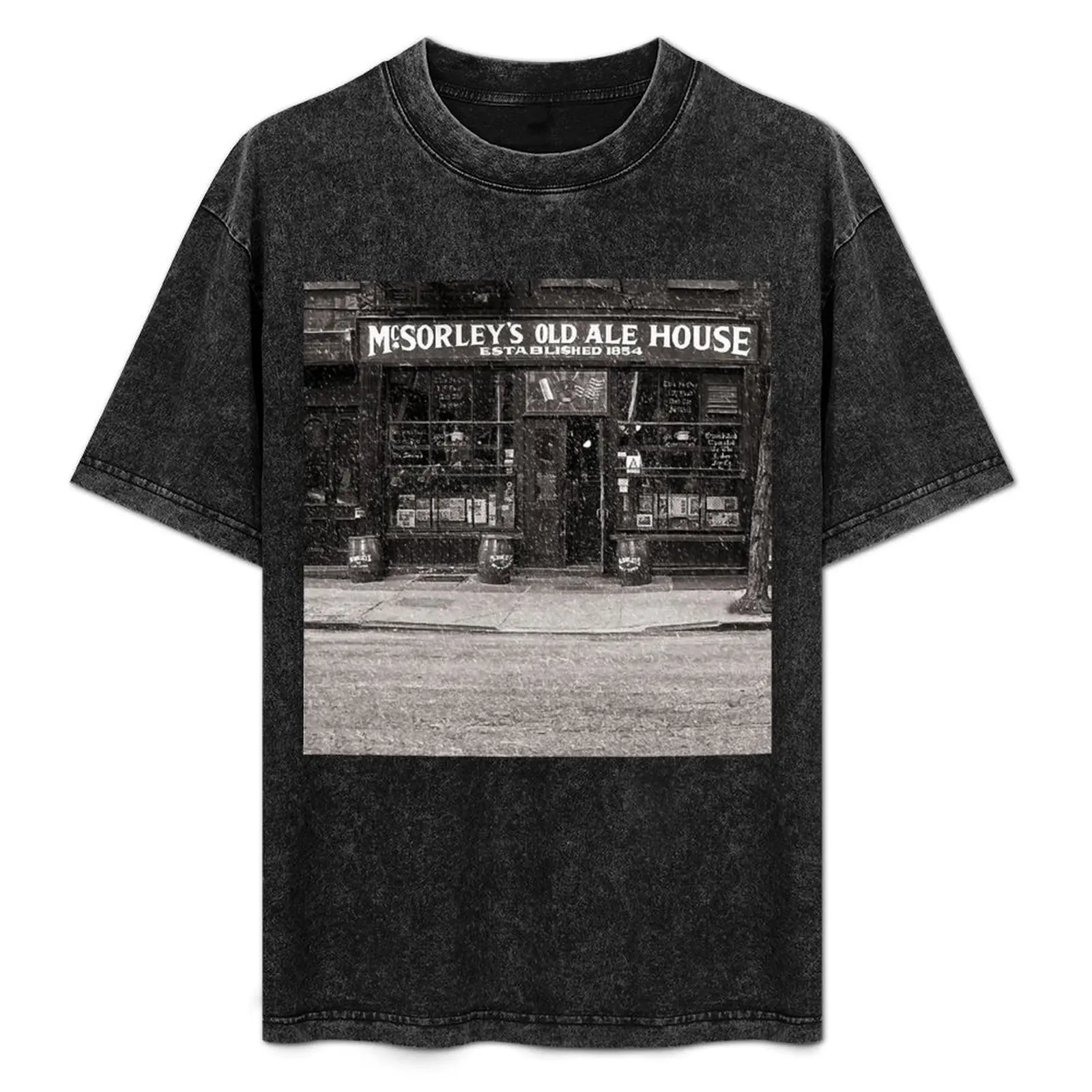 Футболка McSorley's Old Ale House забавные футболки с мемми мужские белые