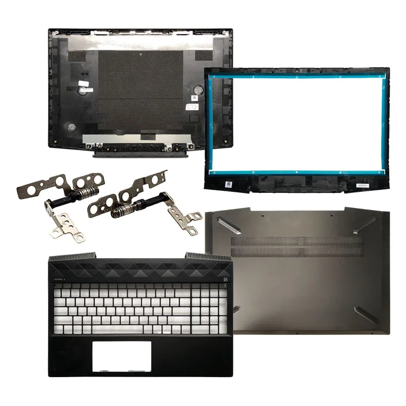 

For HP Pavilion 15-CX 15-cx0071nr TPN-C133 LCD TOP back Cover/LCD Front bezel/Palmrest Upper Case/Bottom Base Cover/Hinges