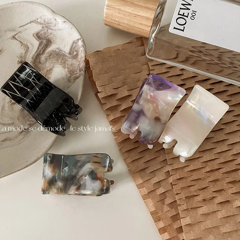 Matching Acetate Small Clip Wild New Half-tie Hair Clip Shark Catch Plate Hair Small Hair Accessories Hair Clip