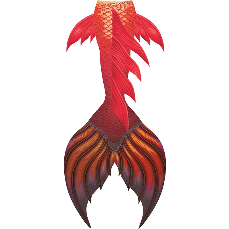 Одежда русалки для детей и взрослых рыбий хвост купальник на Хэллоуин купальный