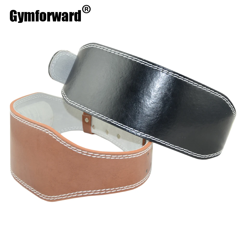 

Leather Weightlifting Belt Barbell Powerlifting Squat Gym Belt Lumbar Protector Bodybuilding Muscle Training Weight Lifting Belt