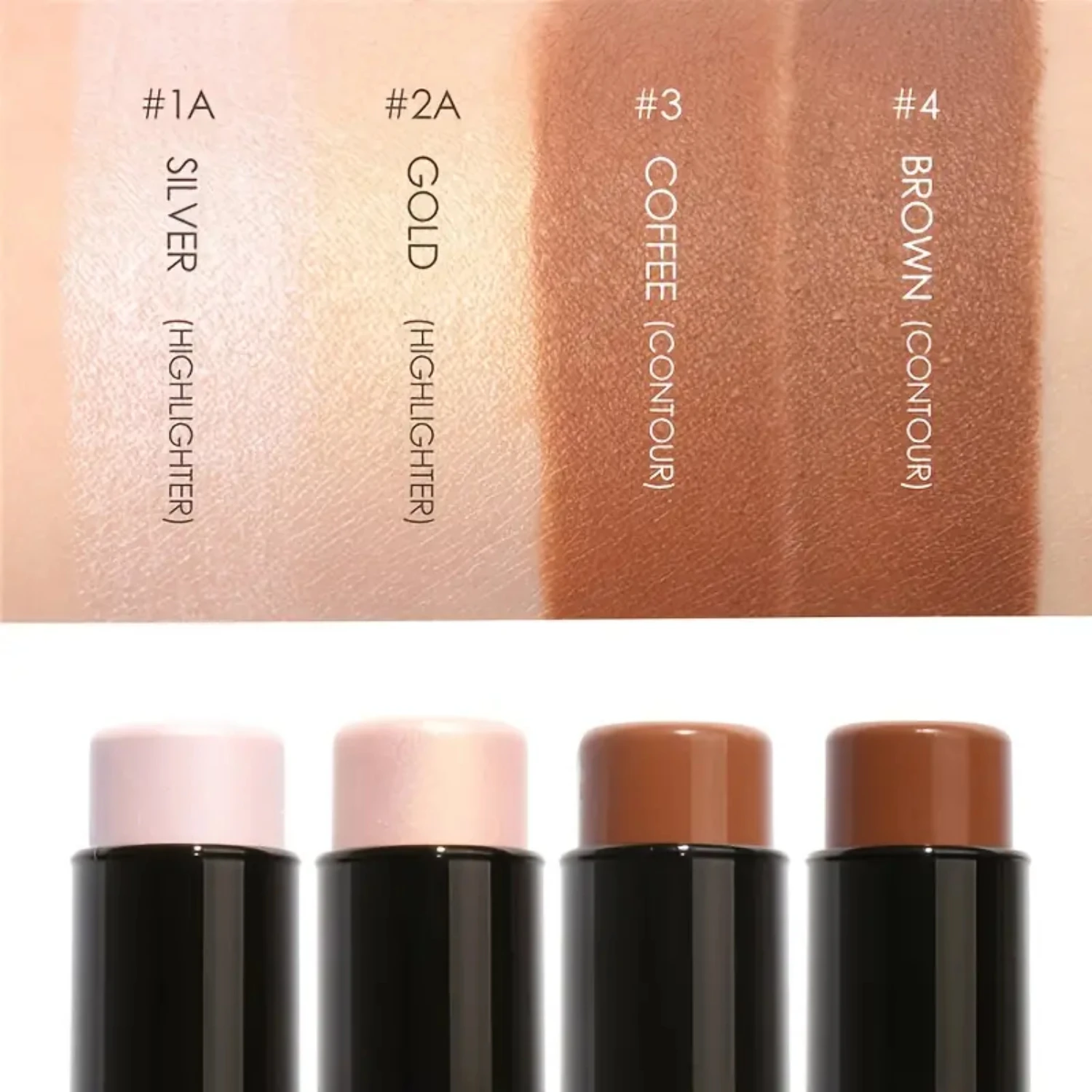 FOCALLURE Silk Butter Bronzer & Contour Stick — сияющая отделка яркие цвета стойкий макияж.