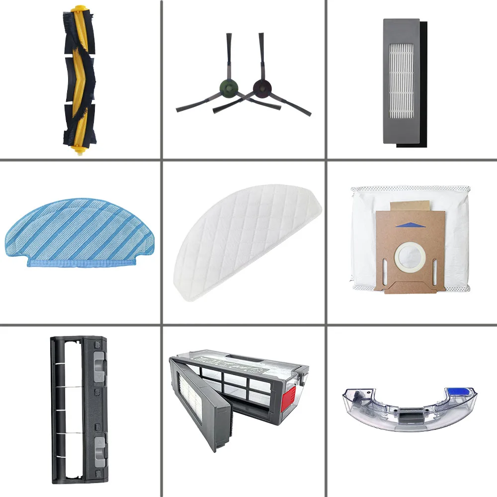 Пылесборник основной/боковая щетка для робота-пылесоса ECOVACS DEEBOT OZMO T8 / T8 AIVI