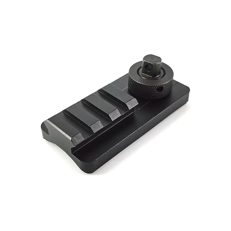 

Airsoft Rifle V8 Bipod Adapter Mount 20mm Weaver Sling Stud Swivel Picatinny Rail with 3 Slots Hunting Shooting Accessories