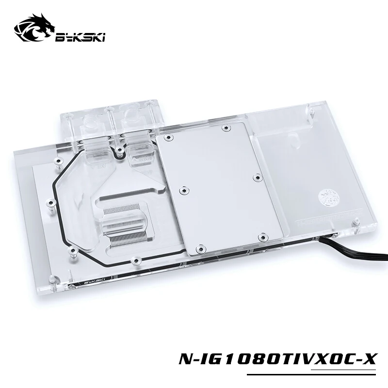 

BYKSKI Water Block Use for COLORFUL IGame GTX1080Ti Vulcan X OC/ 1070TI Vulcan X OC/TOP Full Cover Graphics Card Copper Block