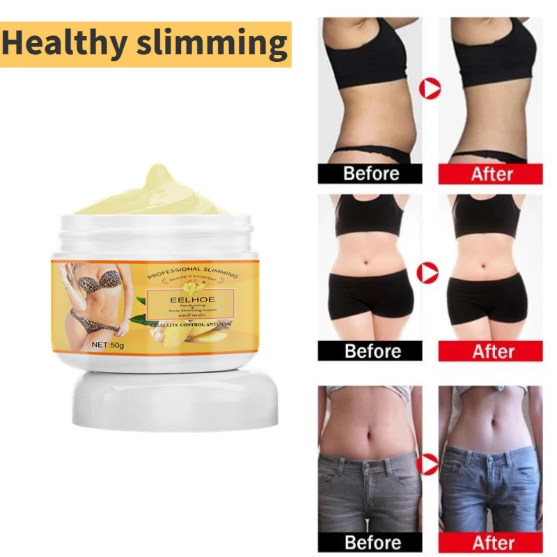 

Ginger Slimming Cream Fat Burning Anti-cellulite Body Waist Leg Paste Effective Reduce Weight Lose Firming Ointment Adelgazar