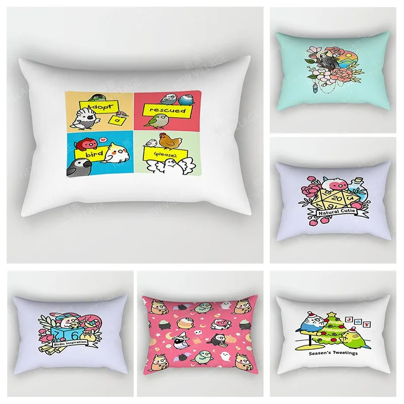 

Nordic fall home decor 30*50cm throw pillow case sofa modern boho living room Cushion cover 30x50cm 40x60cm cute kawaii cartoon