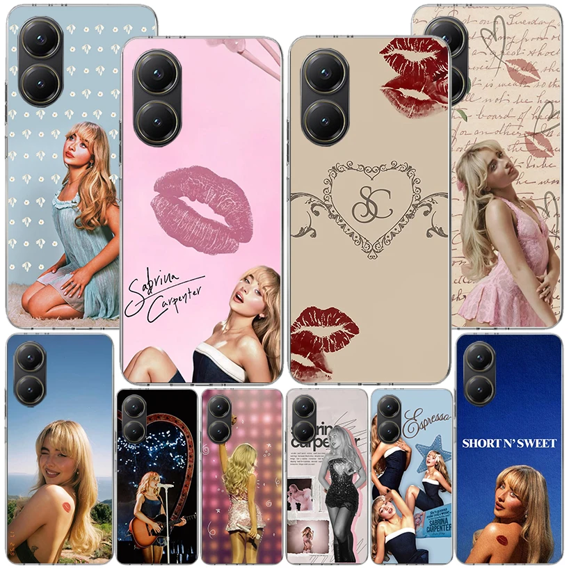 Фото Чехол для телефона CR66 S-Sabrina C-Carpenter для Xiaomi Poco M8 X7 X6 X5 Pro M7 F7 Ultra X3 Redmi 15 15C 13 13C 12 12C 10 10C 9T №1