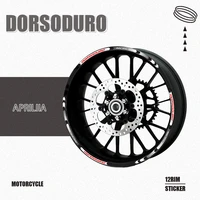 motorcycle bike edge outer reflective rim sticker stripe wheel decals for aprilia dorsoduro 750 900 1200 dorsoduro750