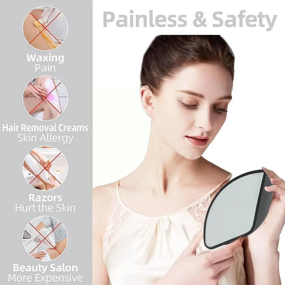 

Crystal Epilator Depilatory Gum Man Women's Hair Removal Physical Removal Eraser New Hop Depil Painless Hair Painless A8x2