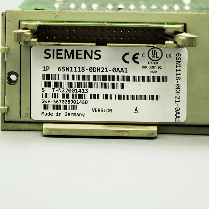 

Used&Tested Ok 6SN1118-0DH21-0AA1 Siemens SIMODRIVE 611-D Control Unit