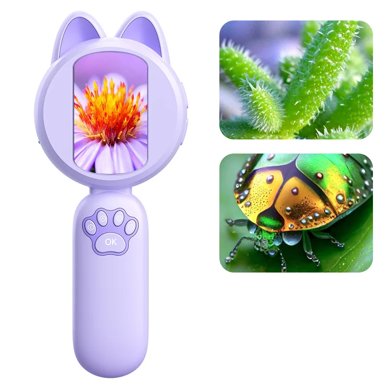 

Hayve 2-дюймовый цифровой микроскоп HM020B для детей