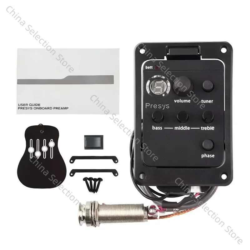 Совместимый звукосниматель для акустической гитары Fishman 101 эквалайзер с