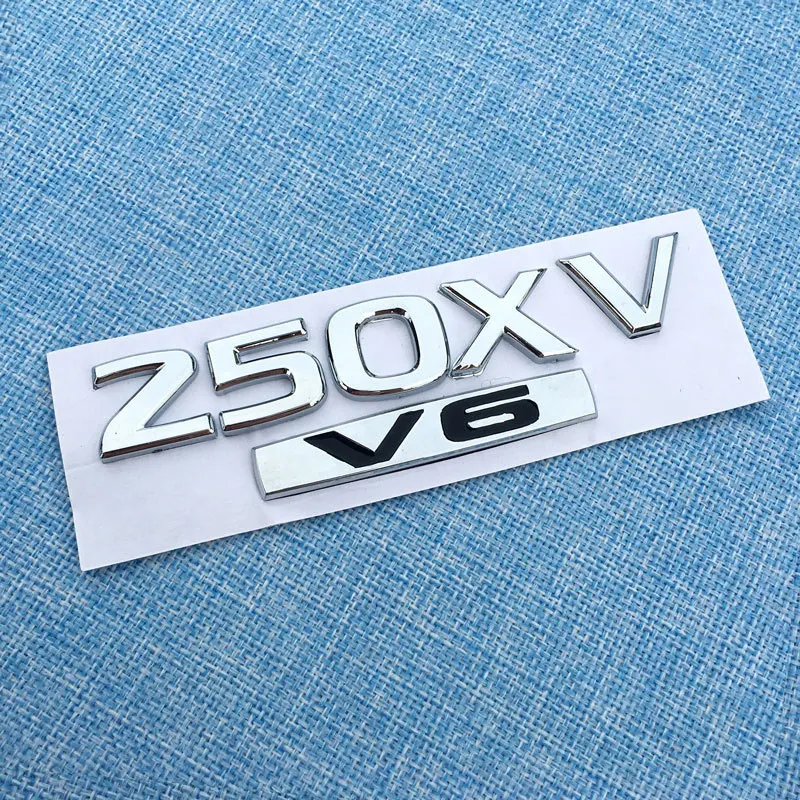 

Значок с надписью TEANA 2.5XV 350JM 2.5XL 230JK 250XV V6, автомобильные наклейки для Nissan Teana, этикетка с объемным объемом, декоративный логотип для корпуса багажника