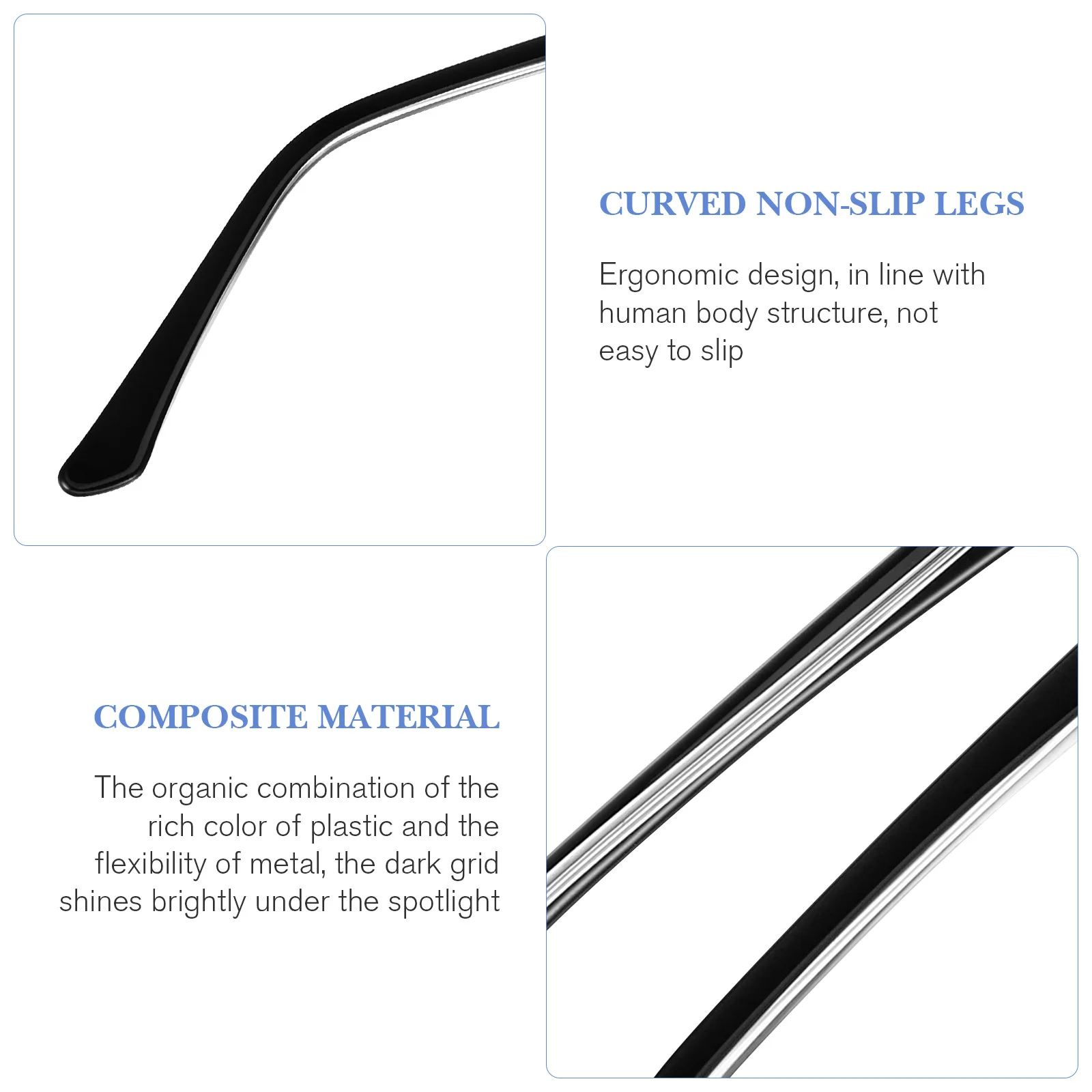 Прозрачные очки сменные аксессуары для храма мужские солнцезащитные офисные ног