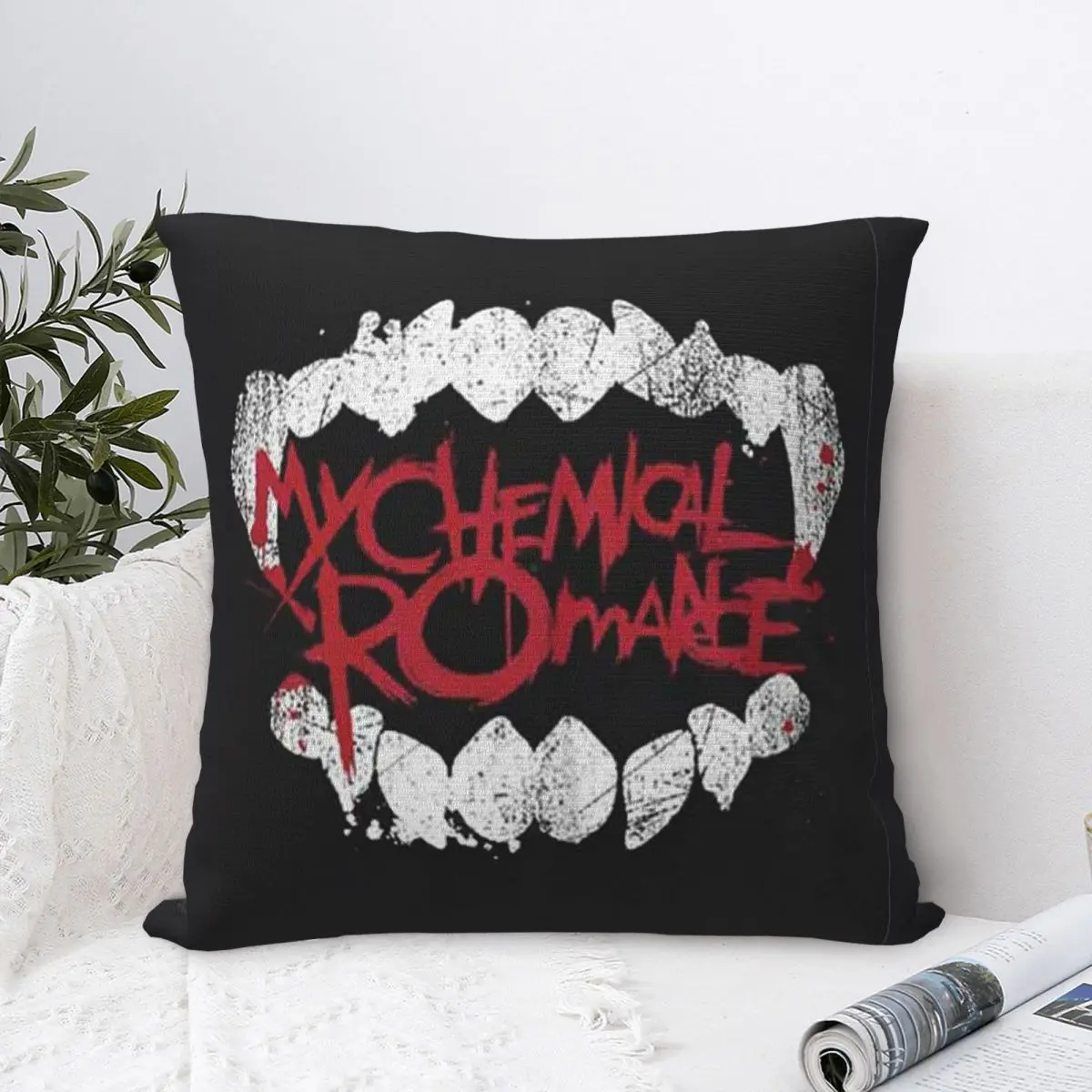 

My Chemical Romance Pillowcases Cases Covers Decorative Anti-pilling Anti-shrunk Non-fading the leisure Creative Art Abstraction