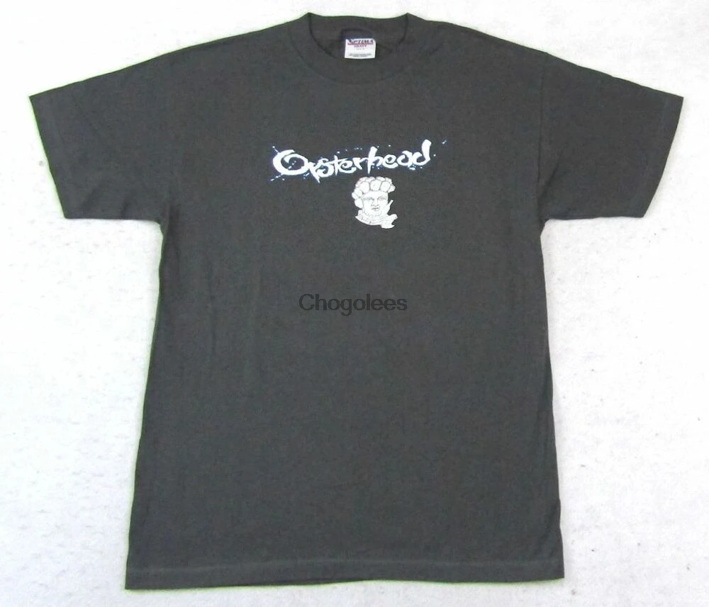 Oysterhead 2001 Tour серая футболка новая официальная Merch NOS Phish Primus | Футболки на заказ