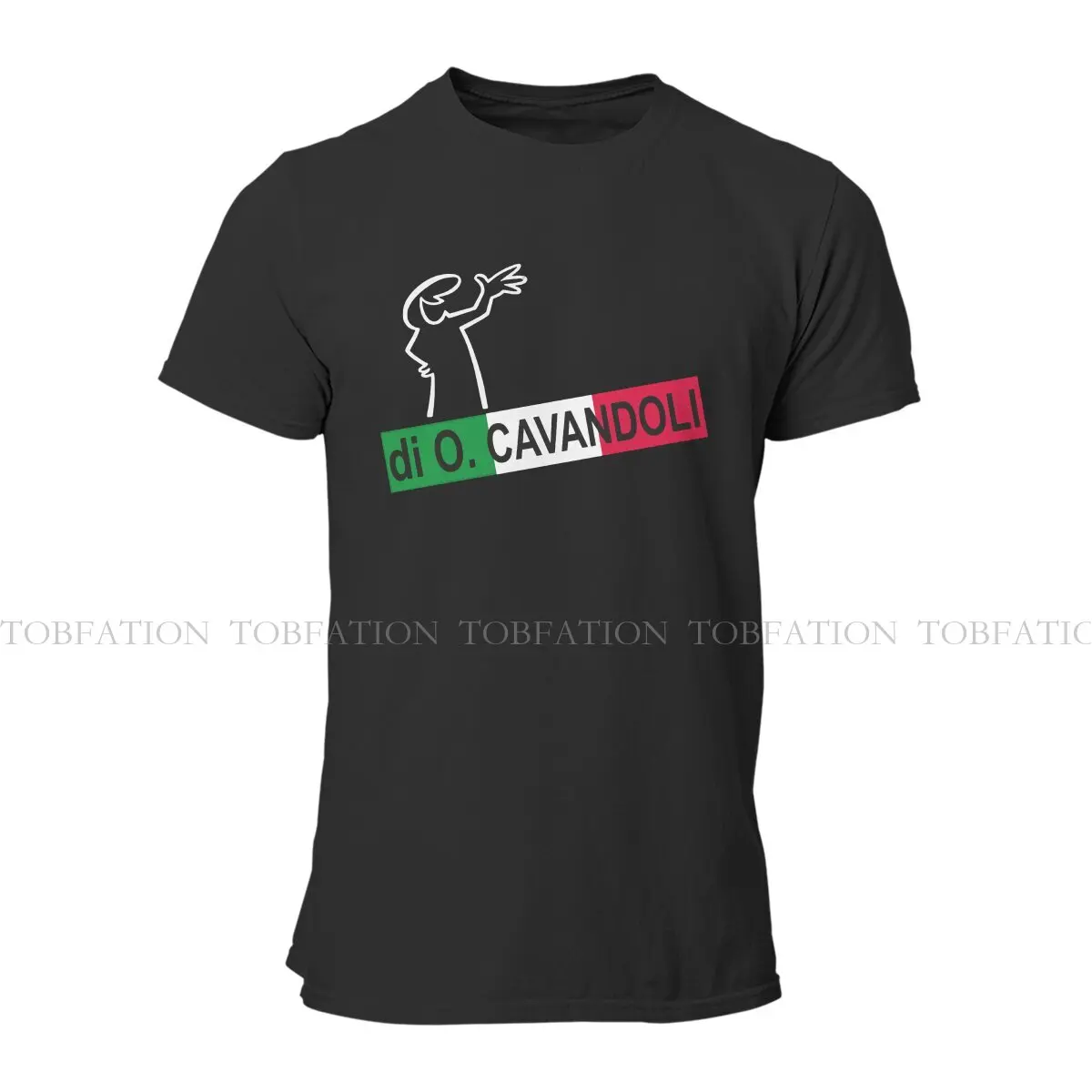 Мужская футболка с рисунком La Linea