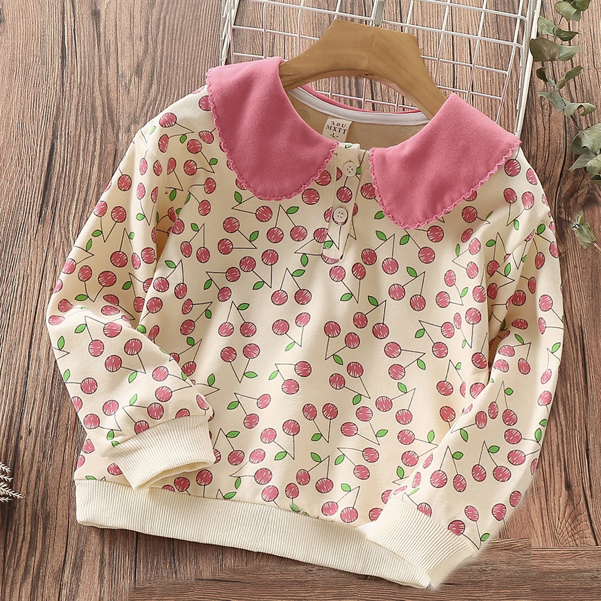 

Детский хлопковый свитшот с длинным рукавом, на возраст 2-8 лет