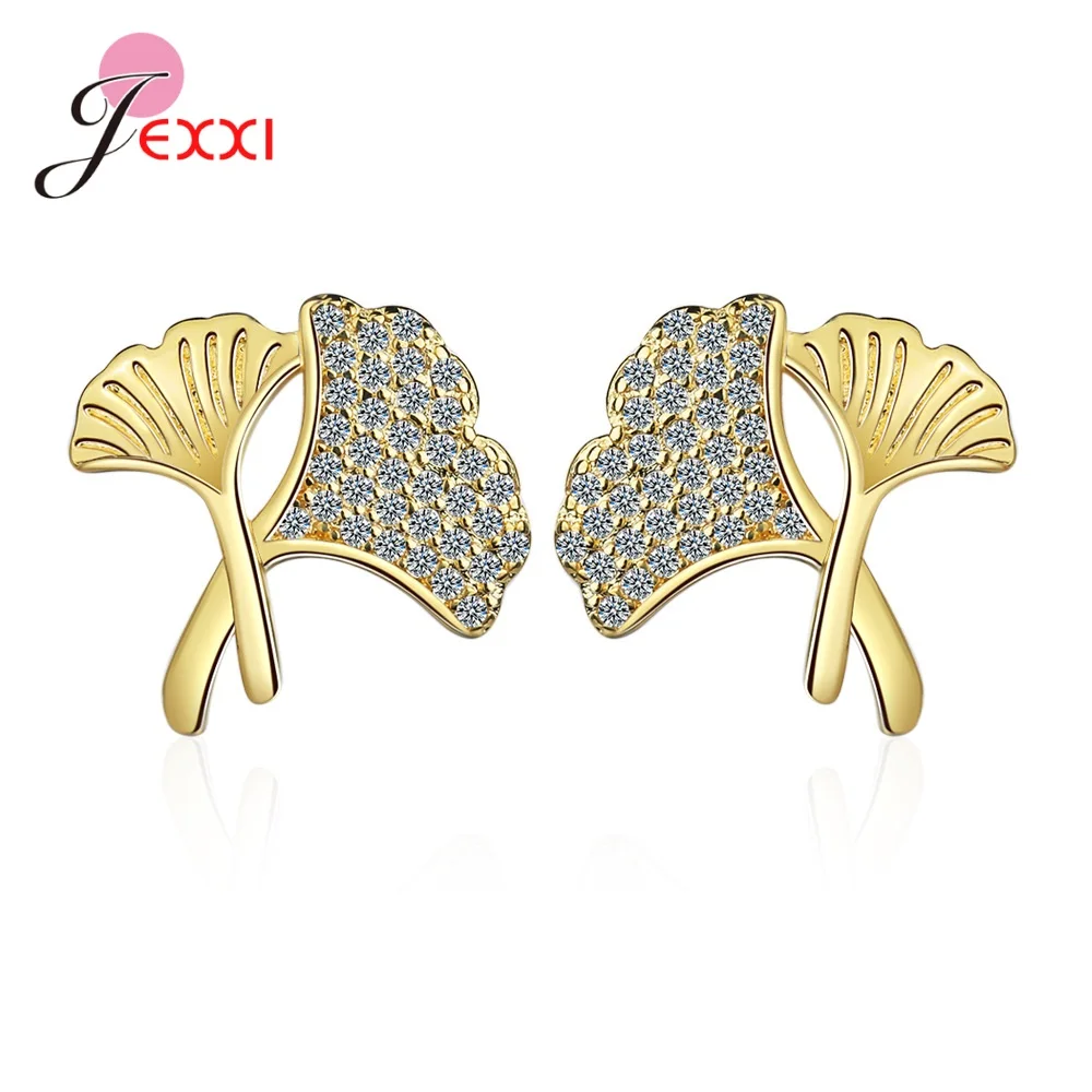 Серьги-гвоздики JEXXI из серебра 925 с фианитом