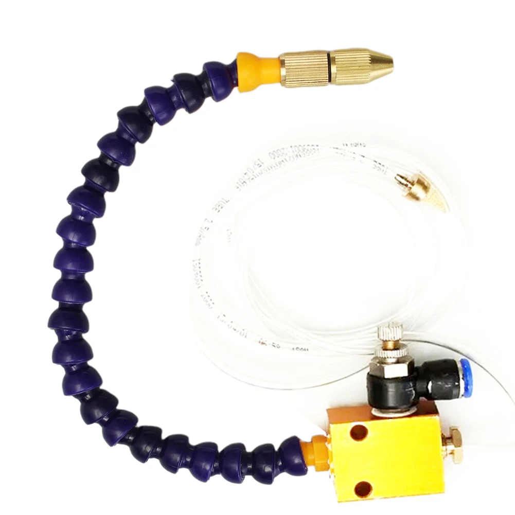 

DIY Drill Metal CNC Lathe Nozzle Engraving Machine Lubrication Tool 8mm Air Pipe Milling Heavy Duty Spray System Mist Coolant