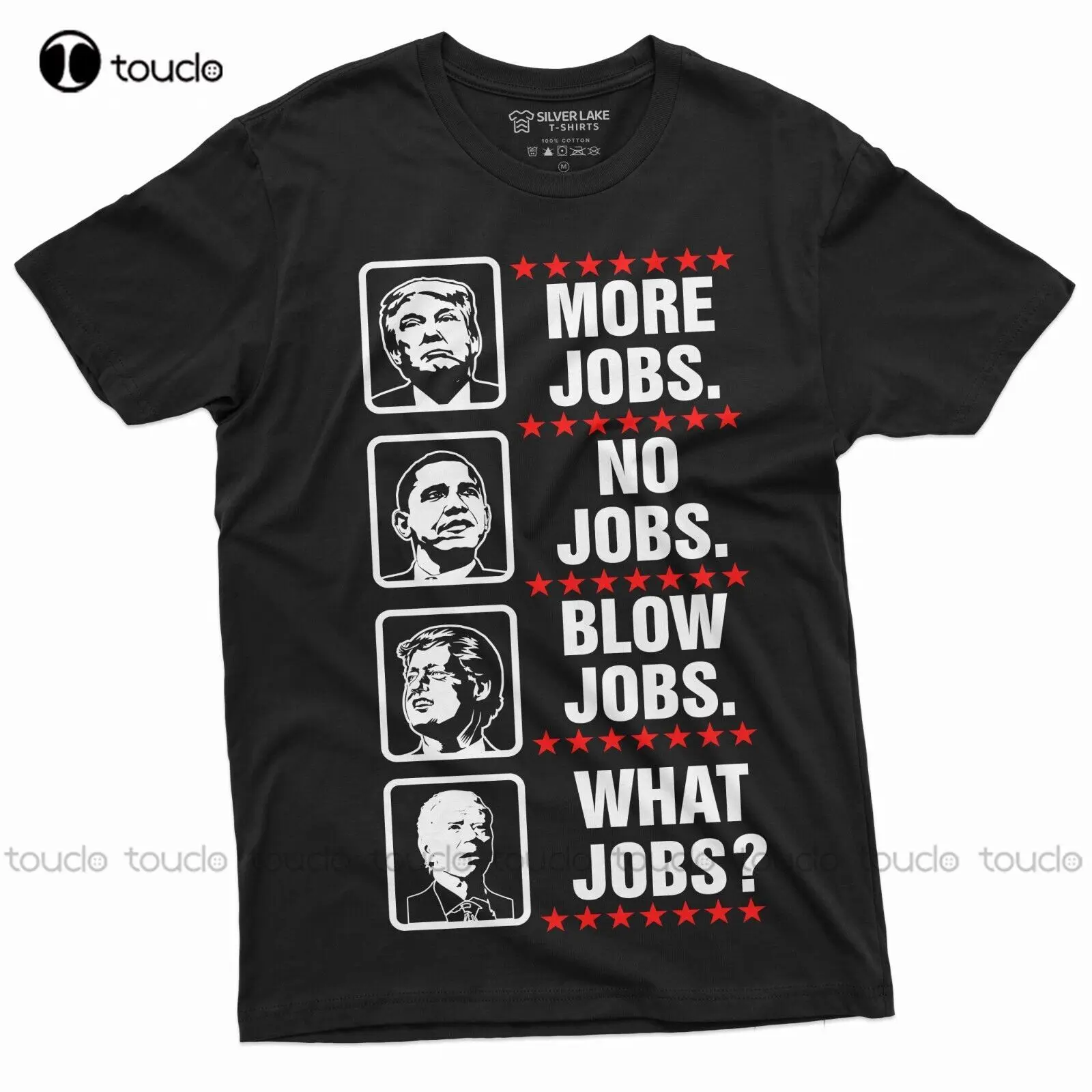 

Mens Funny Anti Biden Shirt What Jobs Trump Conservative 2024 Republican Tee Tshirts Shirts For Men Make Your Design Xs-5Xl New