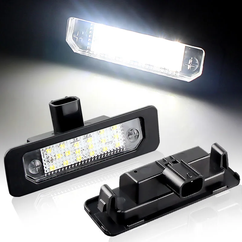 Фото Для Ford Flex, Taurus, Mustang, Edge 2014-2015, Focus, Fusion, Mercury Sable, Edge. Светодиодная лампа подсветки номерного знака Canbus. Автотовары. №3