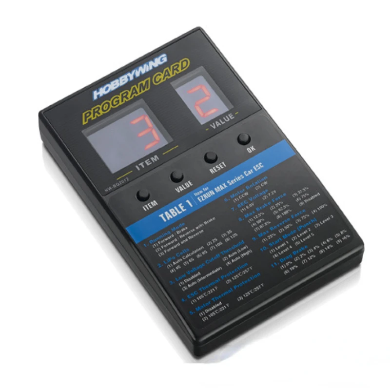

RC Hobbywing LED Program Box For Seaking/ Xerun/ Platinum V1/V2 Series etc Programming card ，Brushless ESCs