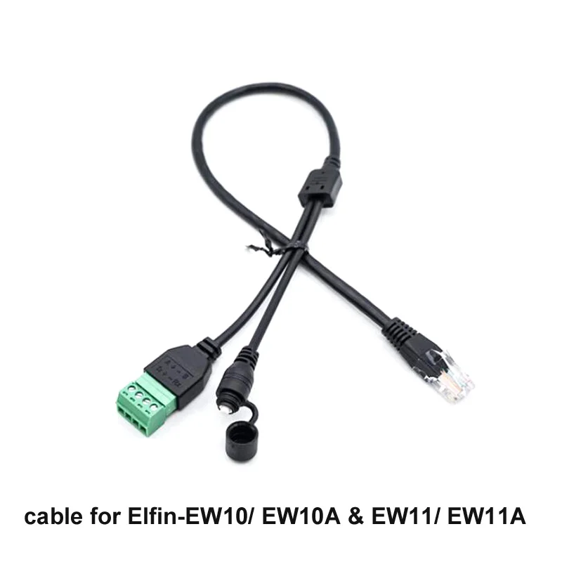 Переходник для конверсии кабеля Elfin-EW10A EW11A Elfin-EE10A EE11A RJ45 RS232 RS485 интерфейс