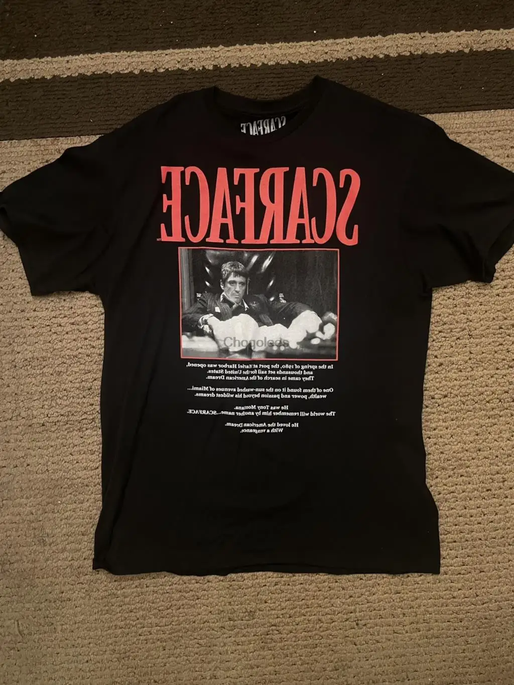 Мужская футболка со скругленным лицом