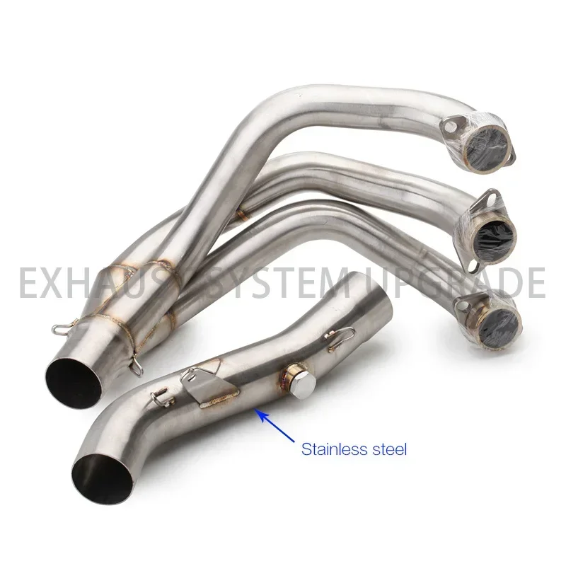 Для Yamaha Mt09 2017 надеваемая выхлопная труба мотоцикла Motos Escape модифицированный MT09