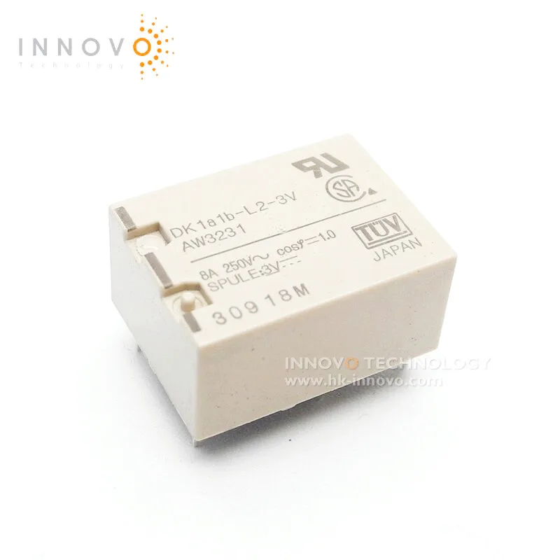 

DK1a1b-L2-3V AW3231 DK1a1b-L-3V AW3131 DC3V 3V 8A 250V Миниатюрный Мощность реле Новый оригинал