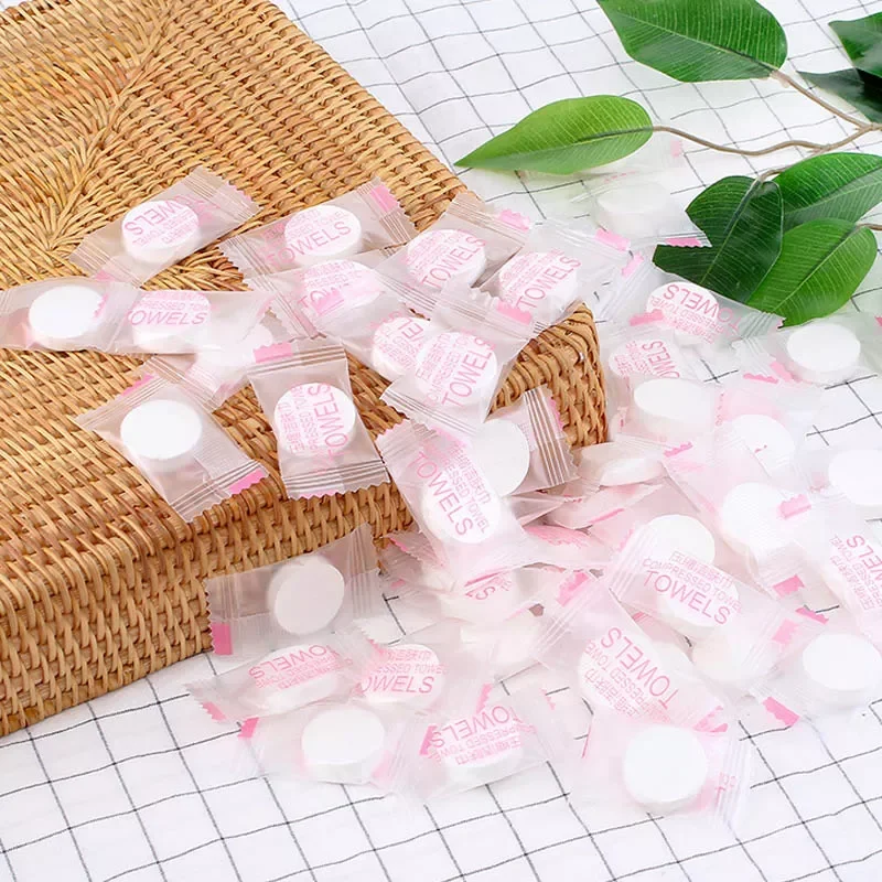 

2022 Compression Towel Home Textile Towel Tablet Capsules Outdoor Travel Accessories Disposable Wash Towels