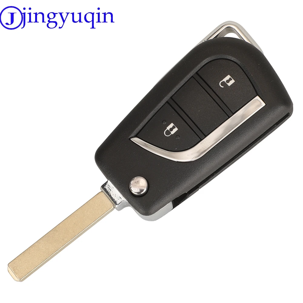 Jingyuqin 433 МГц G/H дистанционный ключ от автомобиля для Toyota Carrolla Yaris Verso Avensis AYGO Peugeot 108