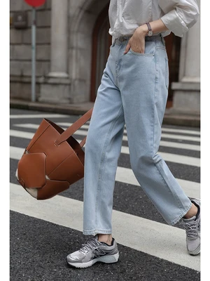 

Pants women's trousers ninth pants casual all-match outer wear thin loose loose straight spring and autumn