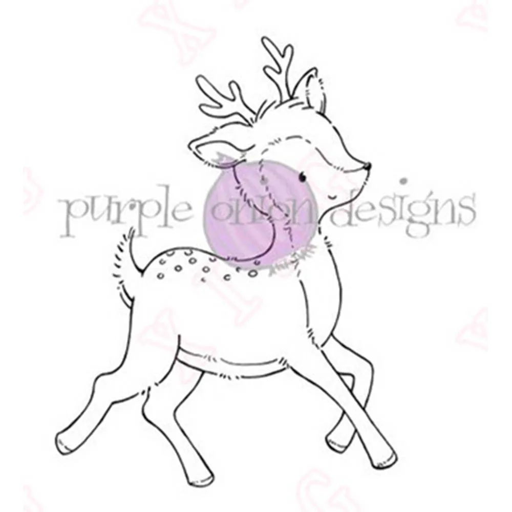 

New Metal Cutting Dies Scrapbook Album Decoration Embossing Stamp Set2022 Christmas Arrival Diy Handmade Craft Prancer Template
