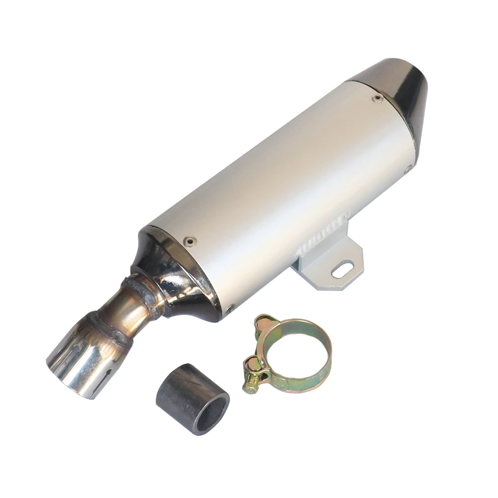 

Motorcycle Accessories New Aluminum Exhaust Pipe Muffler For BBR Style Chinese KAYO BSE Apollo Pit Bike Dirt Bike 110cc 125cc