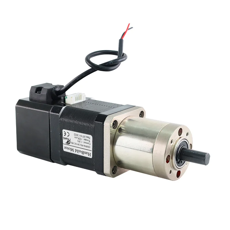 

HanBuild 42 planetary deceleration belt brake stepper motor reduction ratio 14/19-1 42HP48-PG139-YC-PD permanent magnet DC motor