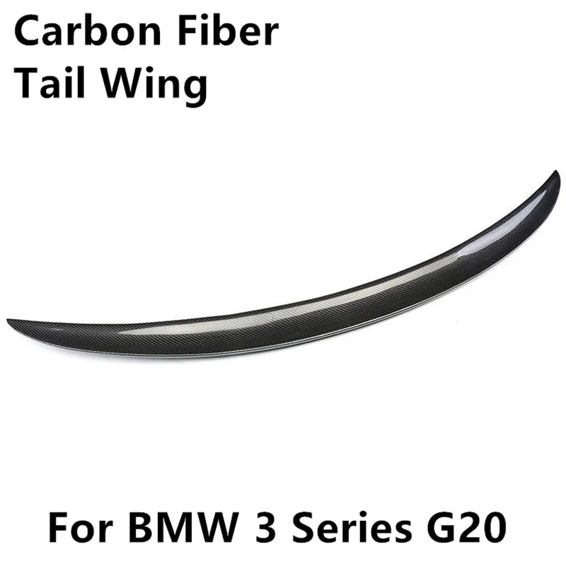 

Заднее крыло автомобиля для BMW 3 серии G20, заднее крыло из углеродного волокна, заднее крыло автомобиля плюс заднее крыло BMW, Внешние детали, внешняя модификация