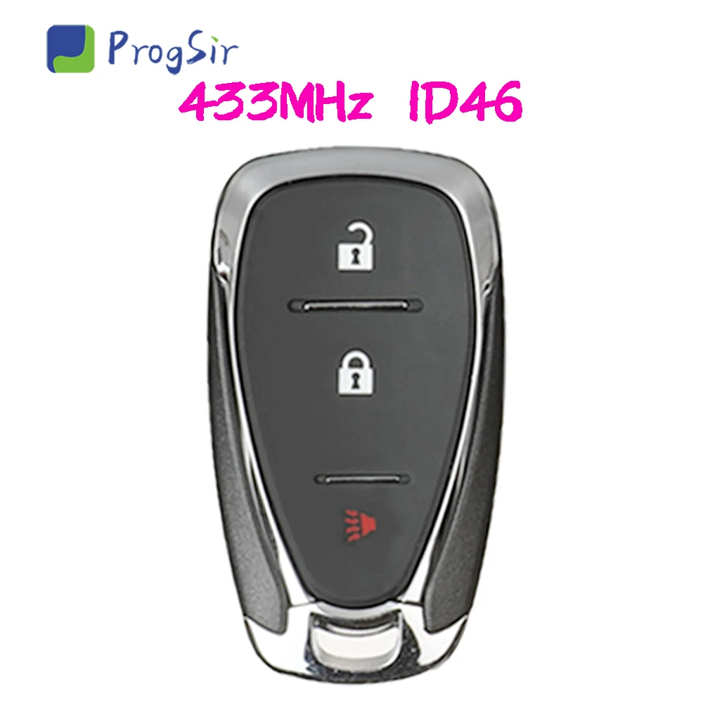 

433MHz 3Button Remote Control Key For Chevrolet With ID46 Chip