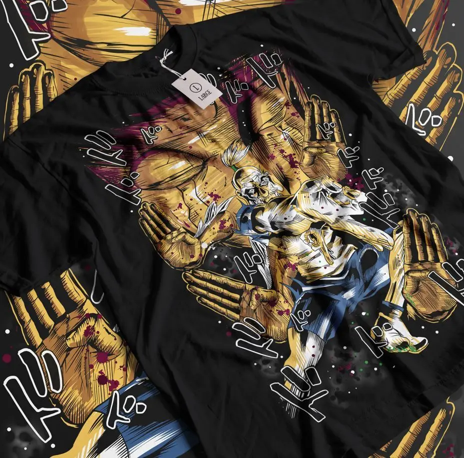 Футболка Isaac Netero Hunter x Манга в полоску аниме японская рубашка все размеры