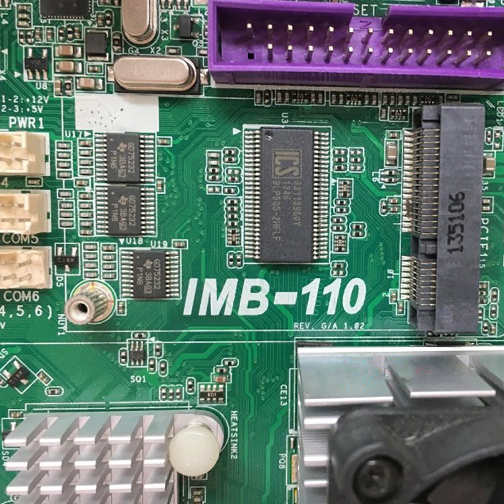 IMB-110 REV.G/A 1.02 для промышленной медицинской материнской платы ASRock идеальный тест