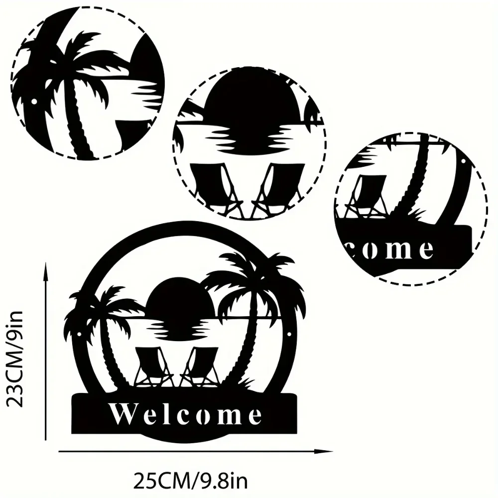 Металлическая декоративная вывеска