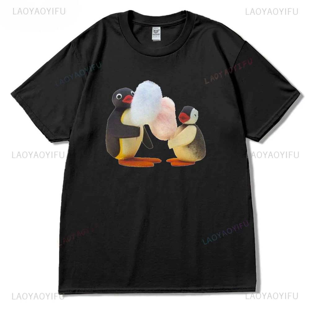 Ретро мультфильм Noot Pingu Pinga Penguin TV модные женские футболки с круглым вырезом и